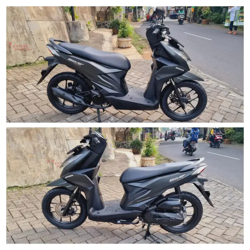 BEAT DELUXE HITAM TH 2024, FREE 3X SERVICE