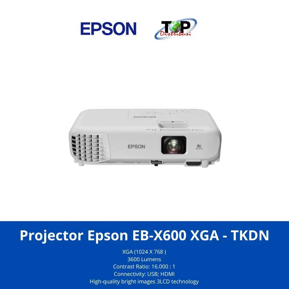 Projector Epson EB-X600 XGA 3LCD TKDN