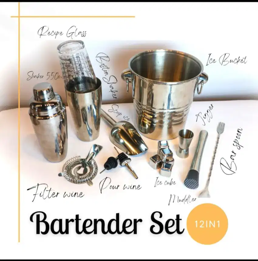 BARTENDER SET 12 IN 1