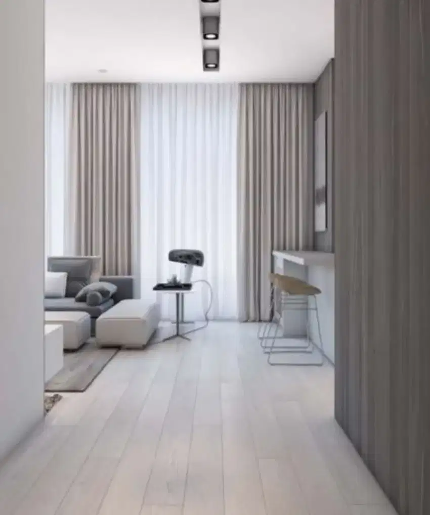 Pasang gordyn gorden murah vertikal roll blind jasa wallpaper dinding