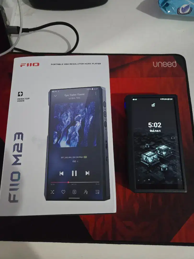 Fiio M23 DAP   free case Garansi panjang
