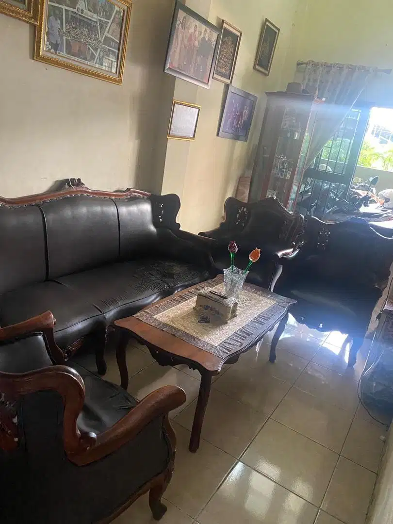 preloved kursi tamu jati