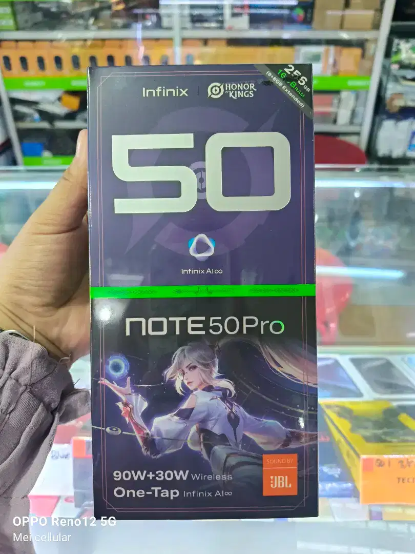 Infinix note 50 pro 8/256gb baru garansi resmi bisa TT bisa kredit cod