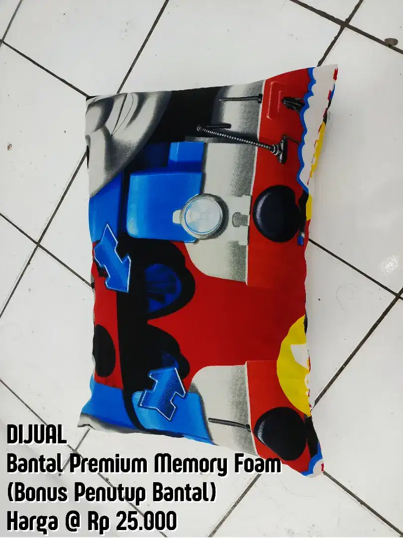 Bantal Premium Memory Foam (Sudah Dilengkapi Sarung)