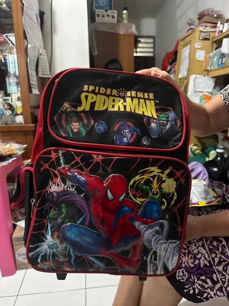 Dijual tas Koper Anak Spiderman