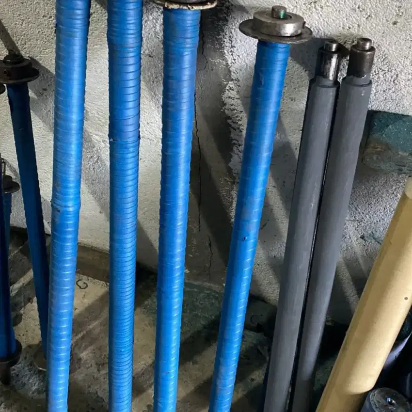 Roll karet printing offset