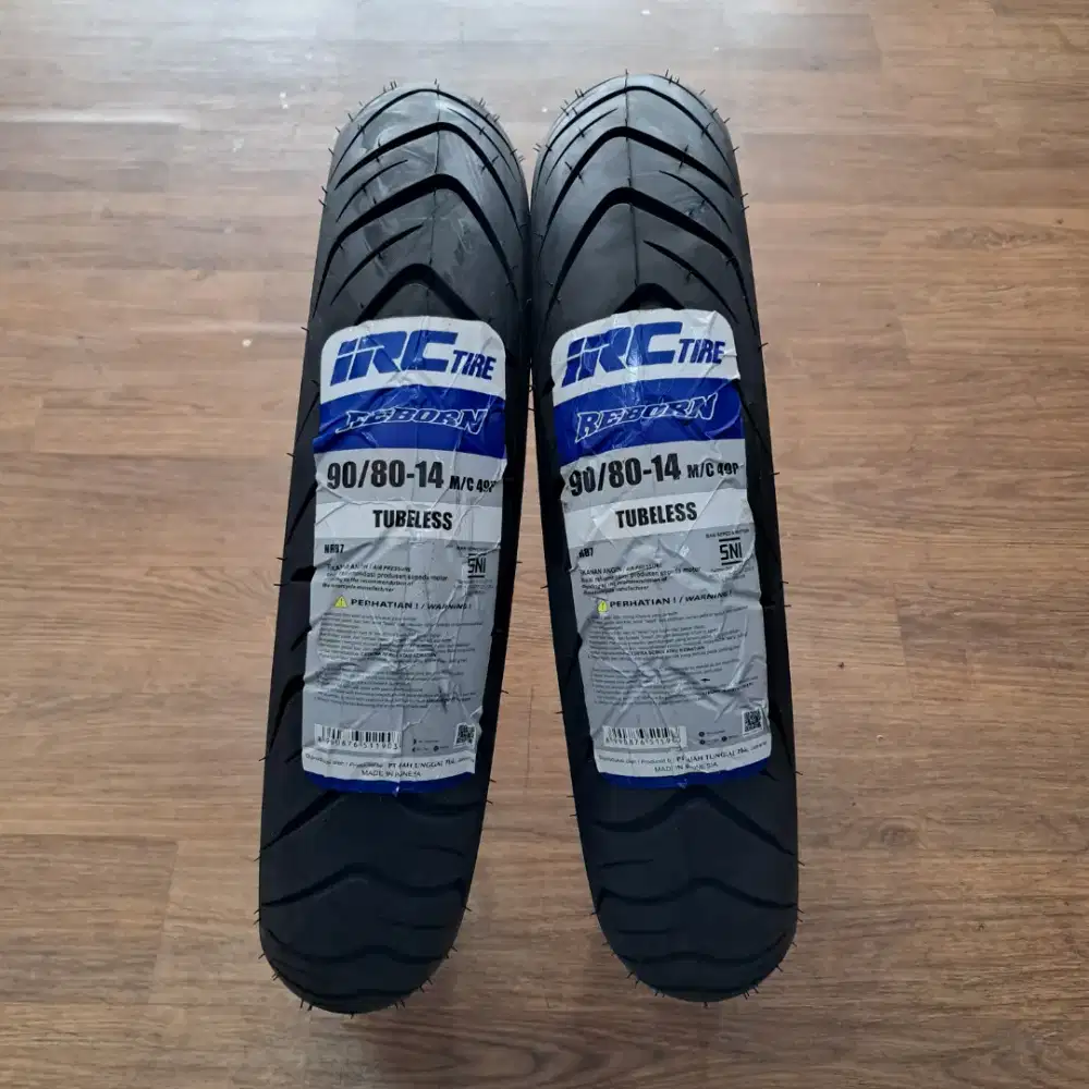 IRC NR87 REBORN TL 90/80 -14 M/C 49P (MRT05)