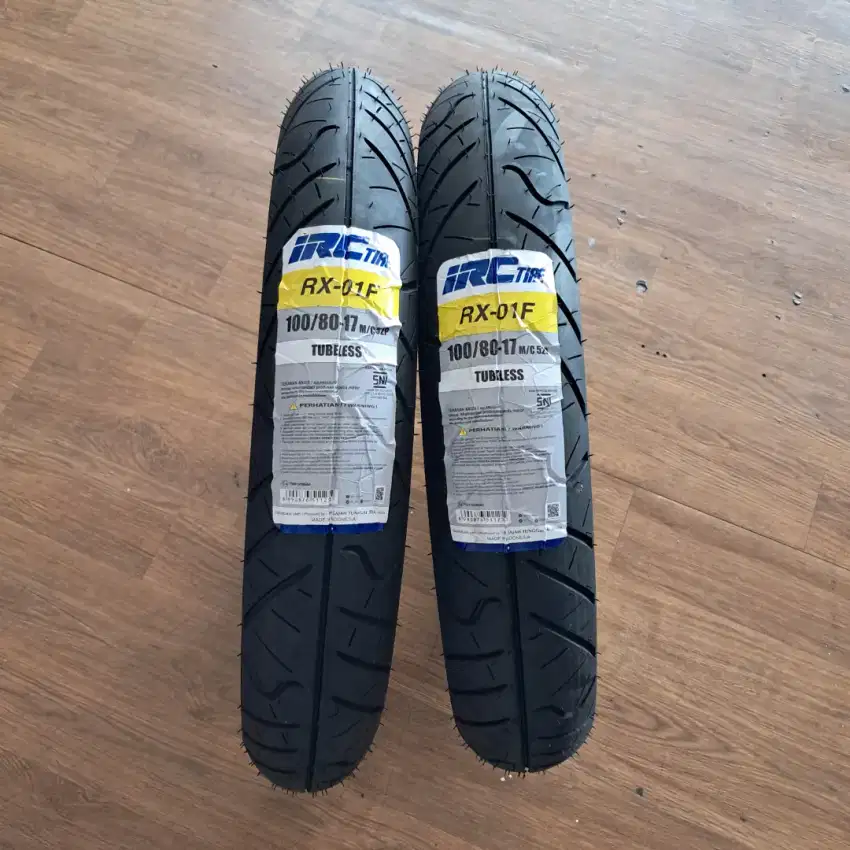 IRC RX01F TL 100/80 -17 M/C 52P (MRT05)