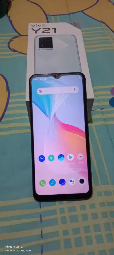 Vivo y21 4/64 midnight blue
