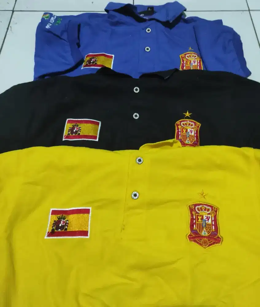 Kaos kerah Bola All size