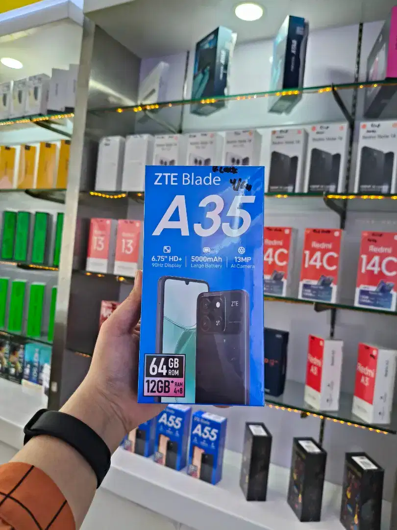 Hp Murah Baru Segel Merk ZTE A35 ram 4/64 gb