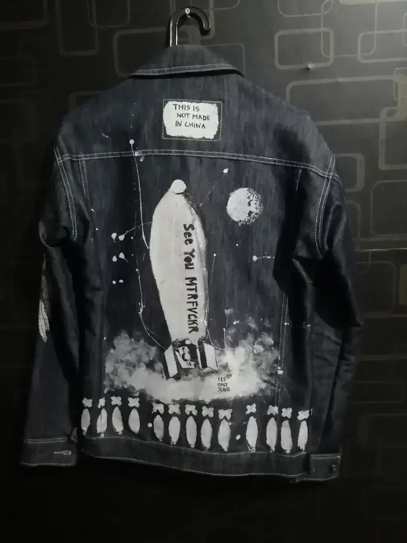 Jaket Jeans Custom