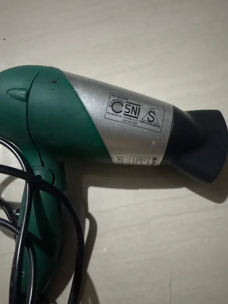 Hair dryer merk miyako fungsi normal
