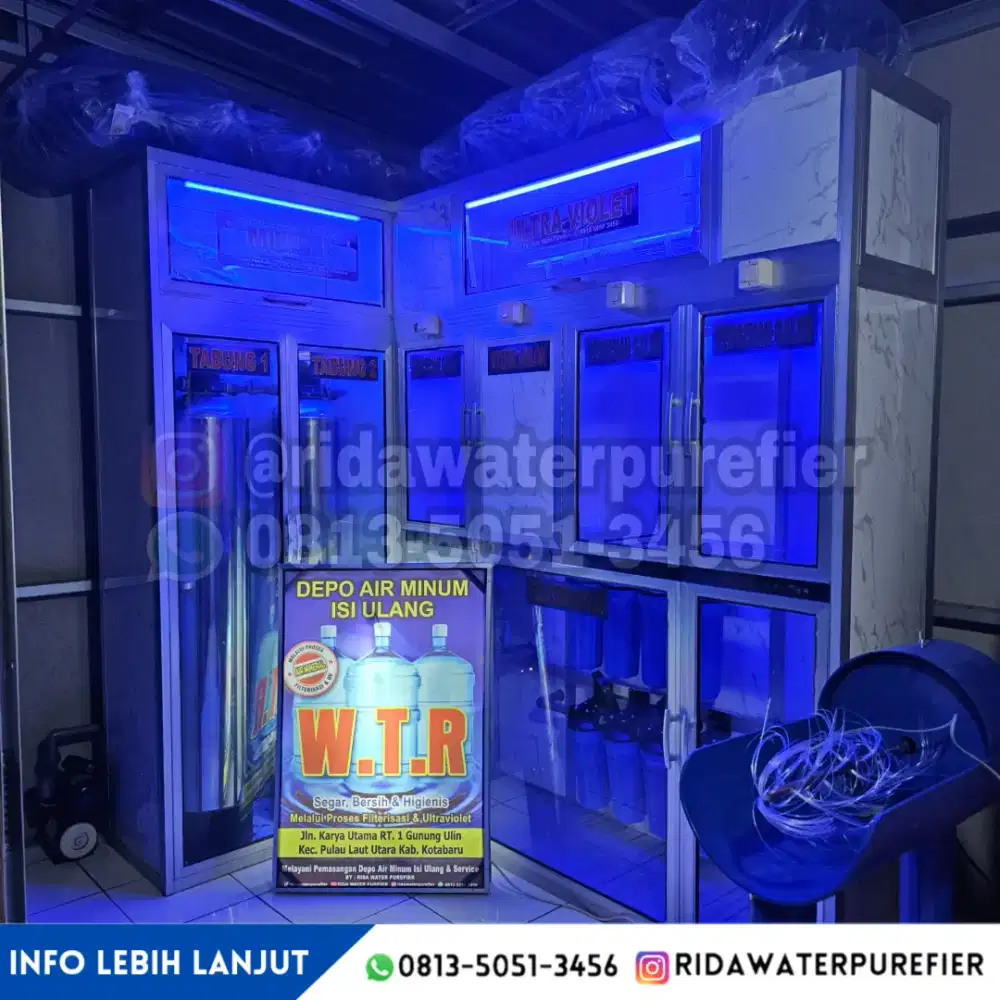 Mesin Isi Ulang Galon Depo Air