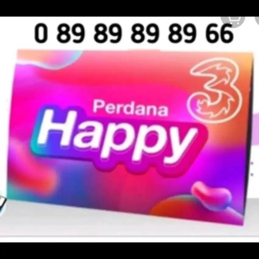 Dijual kartu tree seblas digit cantik dan rapi