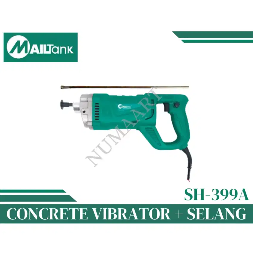 Mesin concrete vibrator bor listrik perata adukan