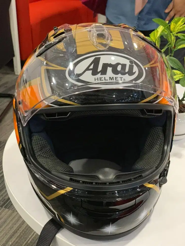 Original - Helm Arai RX7X Pedrosa Samurai Spirit Full Face