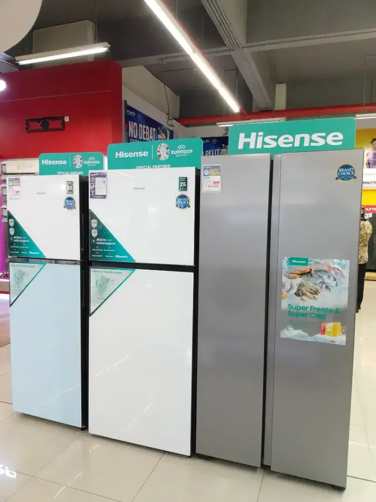 Cicilan kredit kulkas Hisense syarat hanya KTP tanpa dp