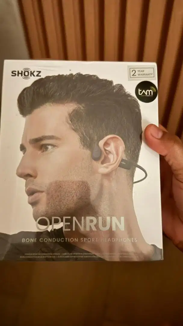 Headset Shockz Open Run Black