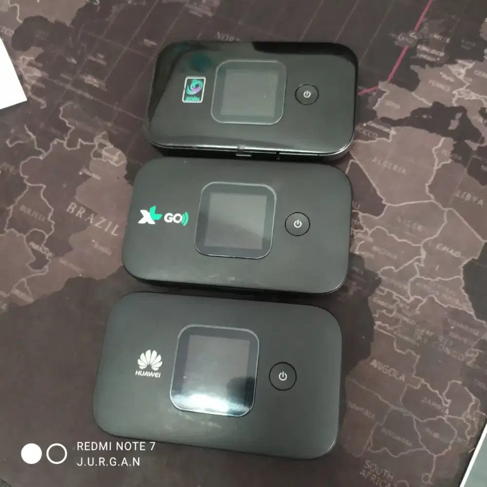 Bekas 3000mah Mifi Modem Wifi Huawei E5577 MAX Unlock All Operator 4G