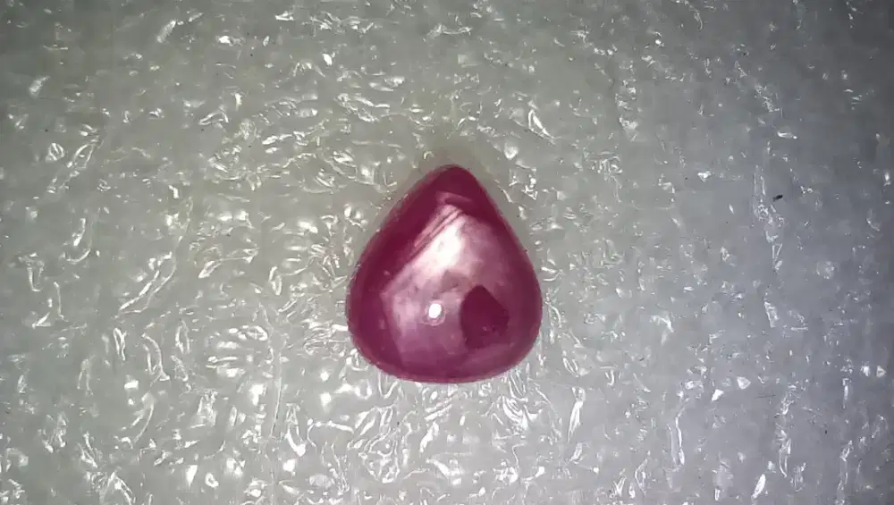 Natural Star Ruby Tetes Air Patwa 6.45 Ct Unik