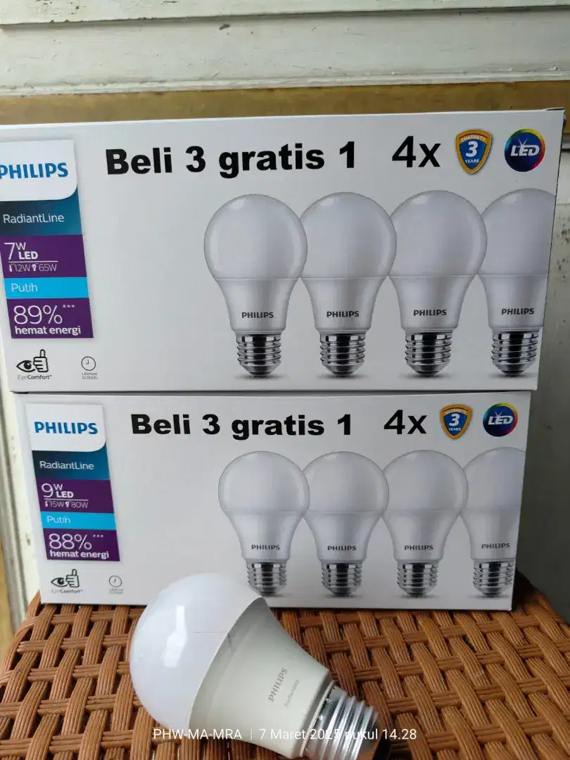 LAMPU LED PHILIPS  ( BISA COD)