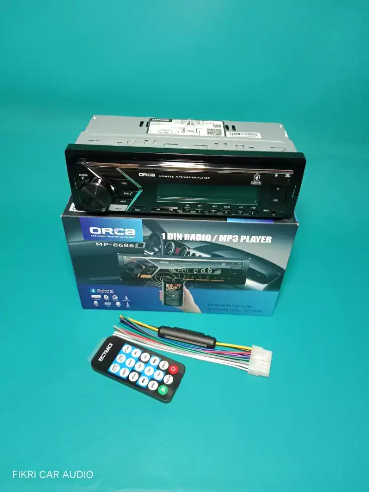 Headunit Singledin ORCA seri MP-6686 Bluetooth USB Audio Mobil