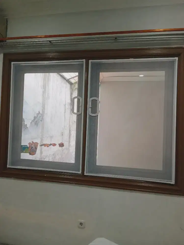 Terima pasang kawat nyamuk magnet tuk jendela pintu expanda dll