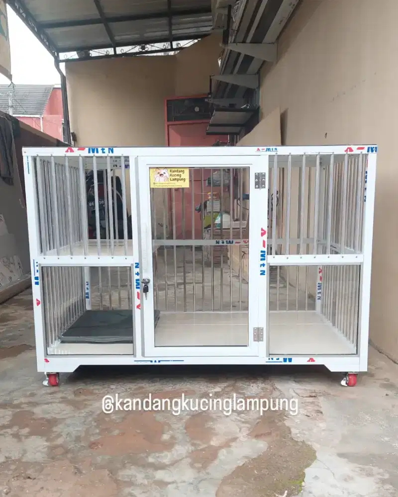 Kandang Kucing Aluminium 1 Ruang