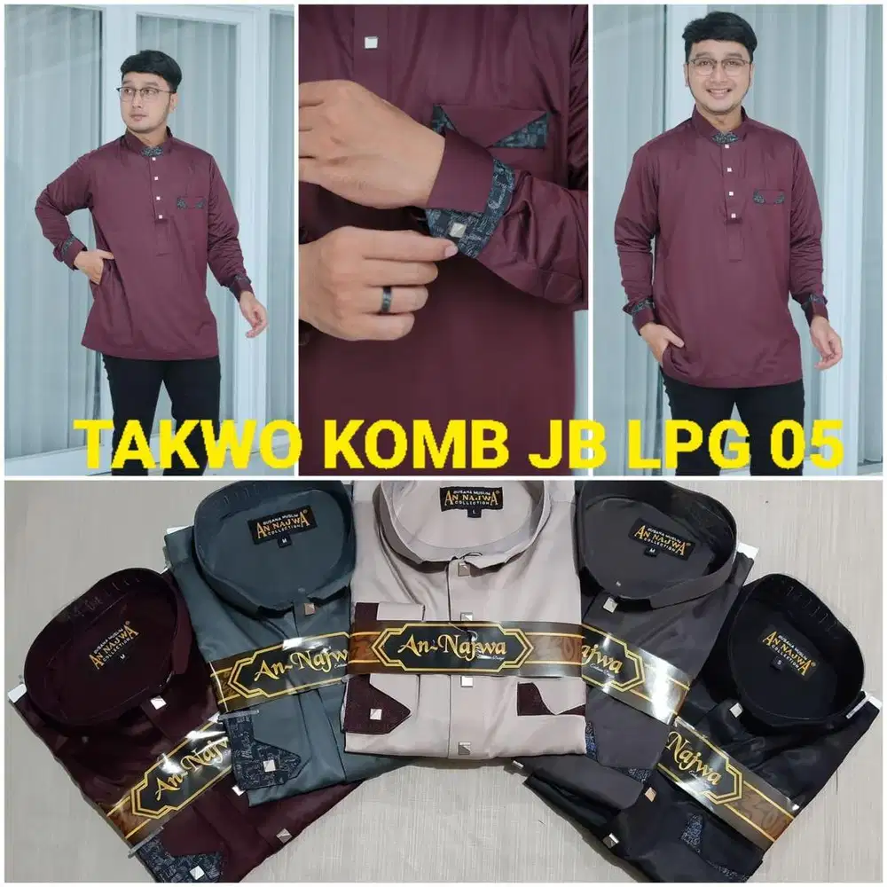 Baju Koko Kombinasi