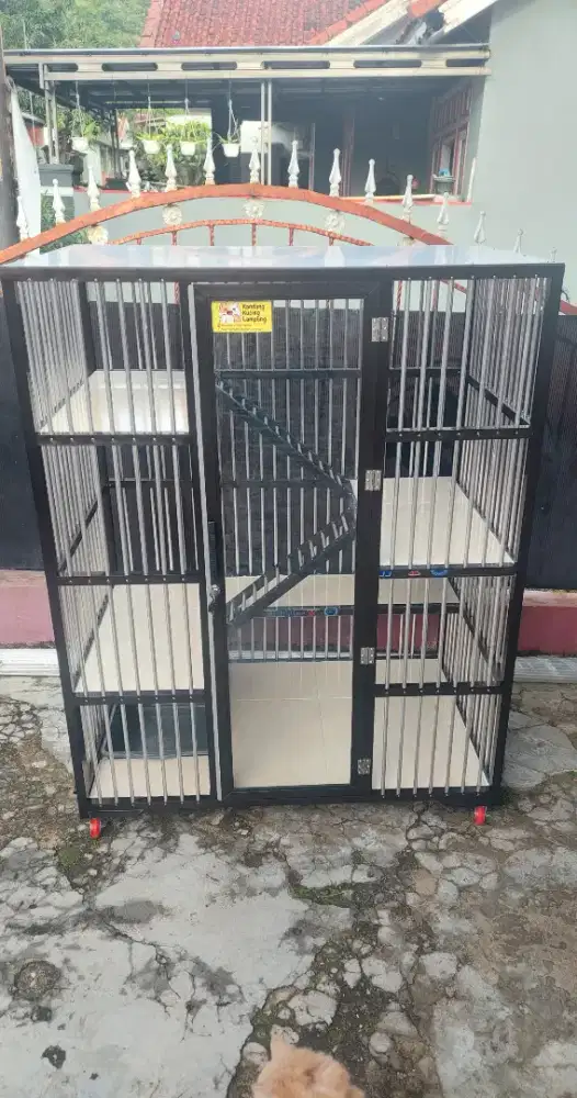 Kandang Kucing Aluminium Koloni