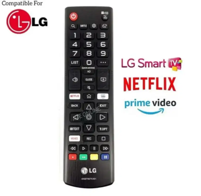 REMOT TV LG TANPA PROGRAM LANGSUNG PAKAI BISA UNTUK SEMUA TV LG