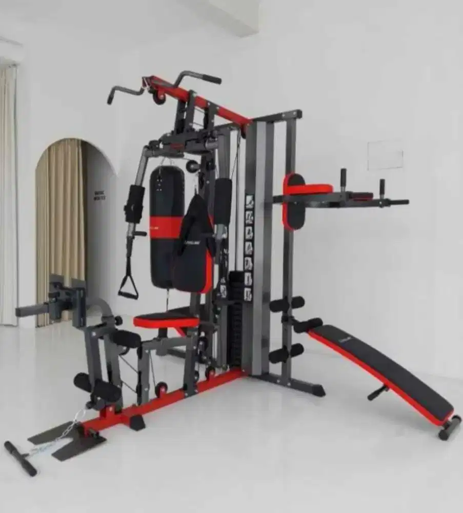 Home gym 3 sisi + leg pres
