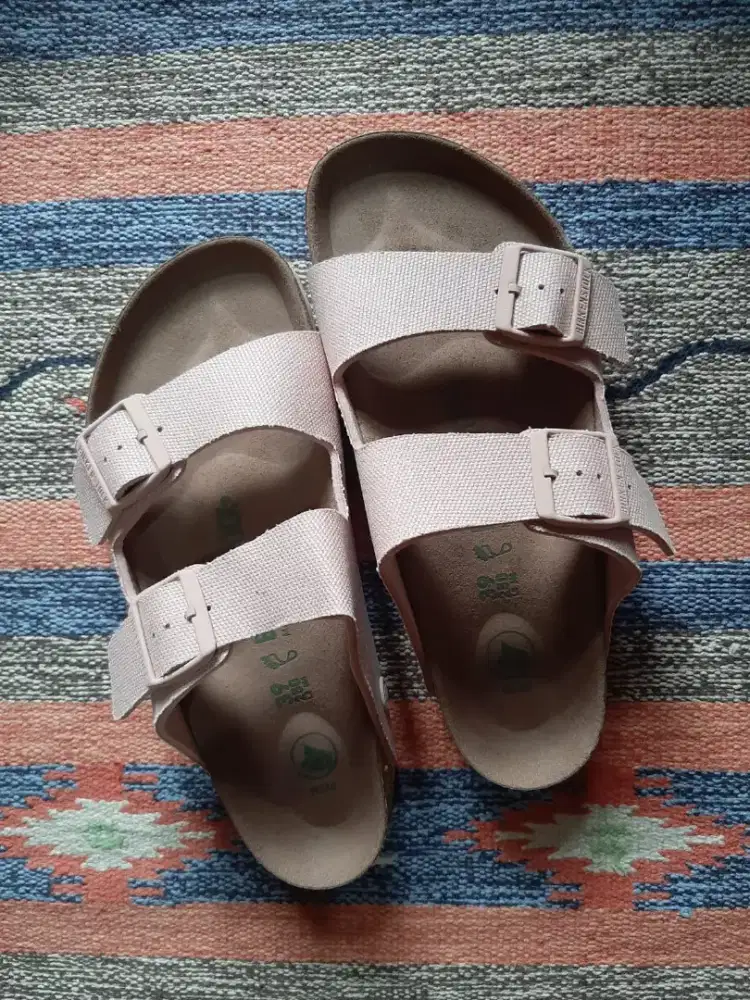 Birkenstock Arizona Vegan Baby Pink