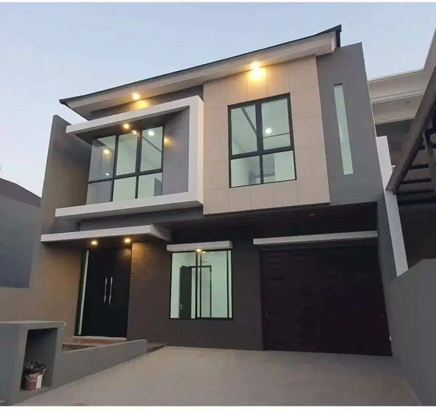New Gress Minimalis Modern Woodland Citraland Utama Surabaya Siap Huni