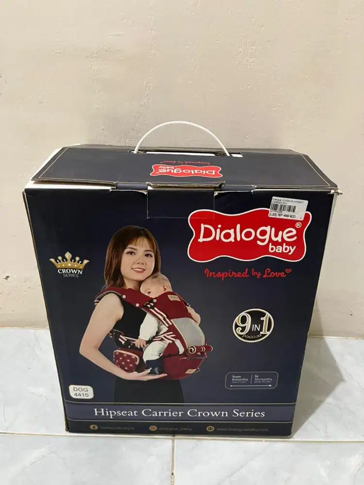 Gendongan bayi dengan perekat kokoh