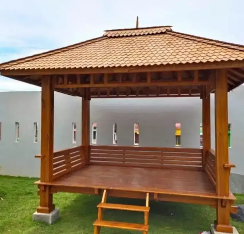 gazebo uk 3x2m atap sirap