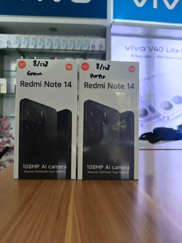 Xiaomi Note 14 ram 8/128 gb BARU termurah