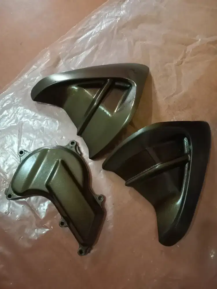 Sirip body Skywave Cover CVT Cooling Belt SW warna magnesium repaint