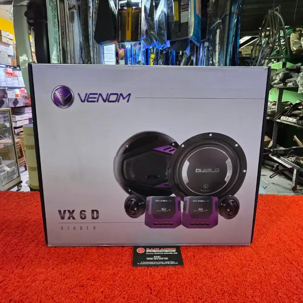 Speaker VENOM DIABLO VX 6 D Speaker Two Way VENOM 6 in