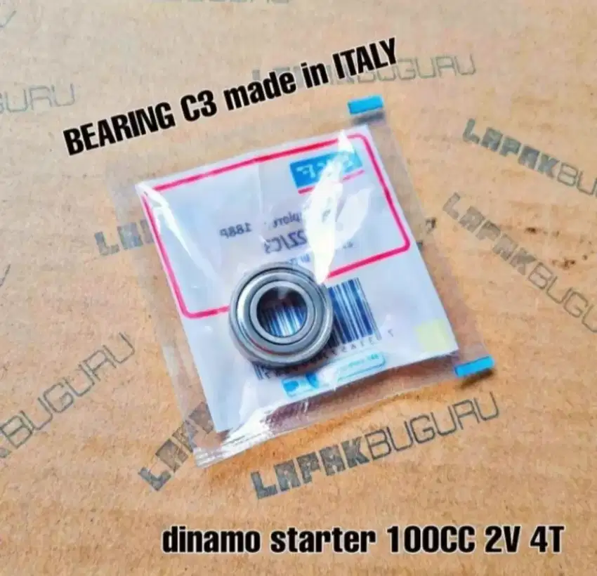 Bearing dan arang dinamo stater motor Piaggio Zip 2012