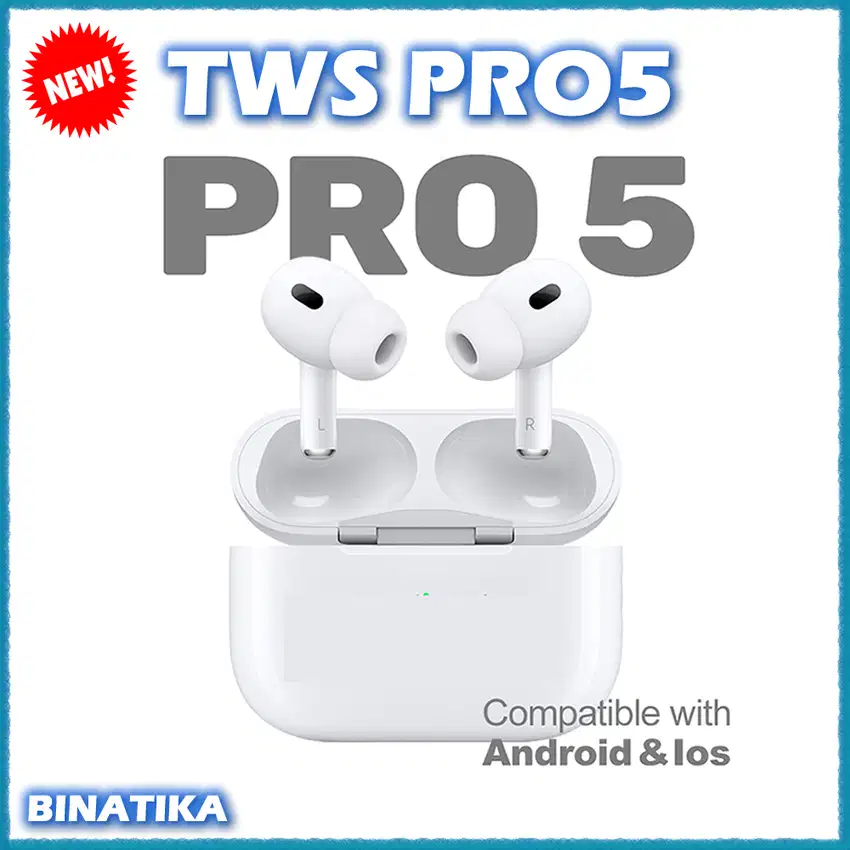 TWS PRO4 & TWS PRO5 Earphone Headset Bluetooth Wireless Headphone Bass