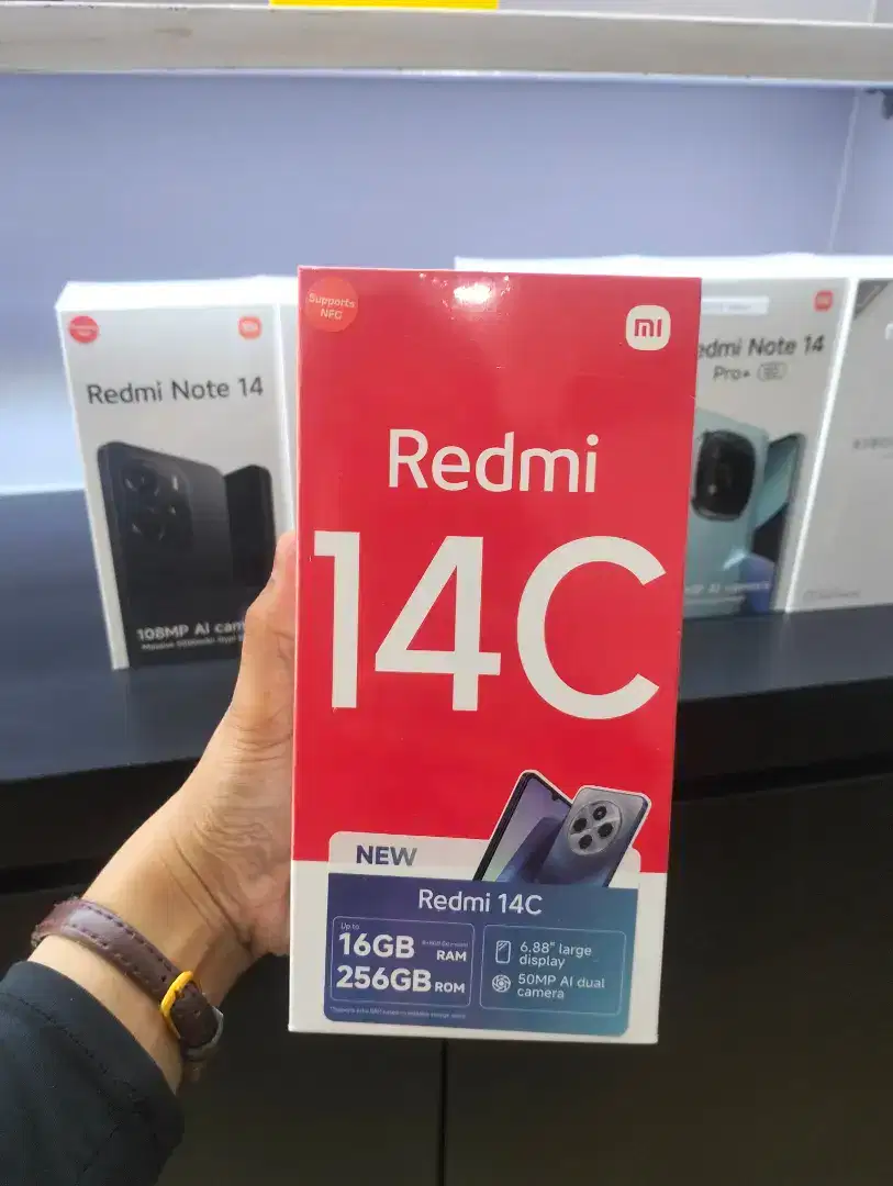 REDMI 14C RAM 8/256GB(baru)
