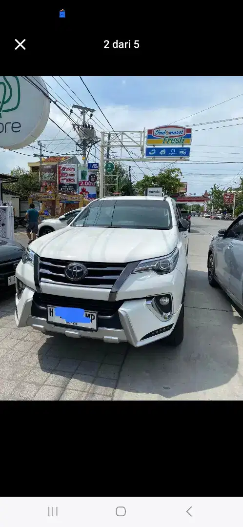 Jual cpt Fortuner VRZ 2017 H tgn 1 Full Var