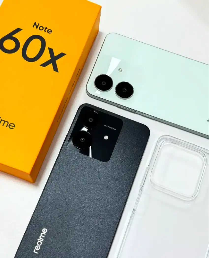 REALME NOTE 60X 4/128GB NEW SEGEL GARANSI RESMI TERMURAH