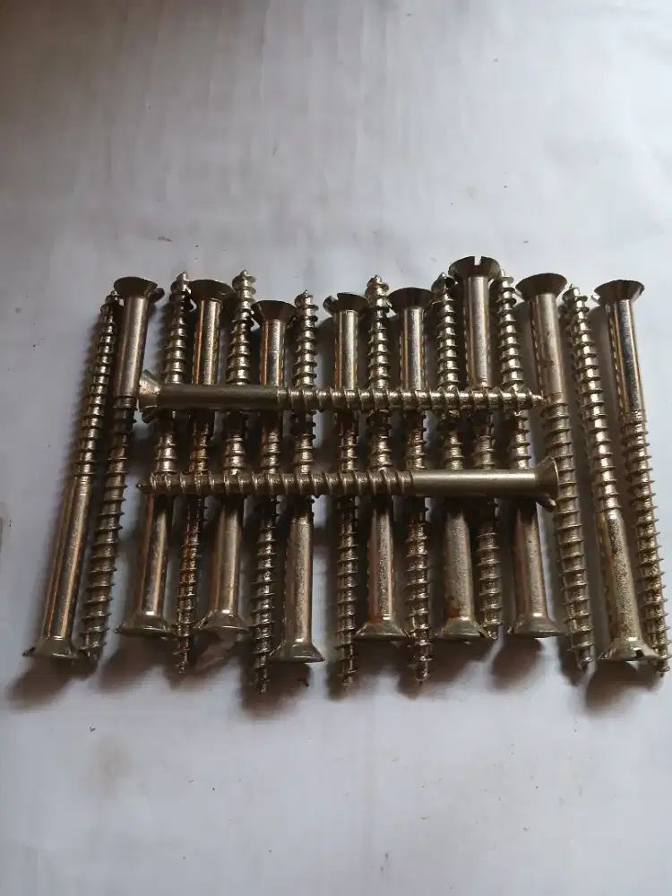 Skrup Verskroom, size: 12x10 cm, untuk fisher kusen alluminium