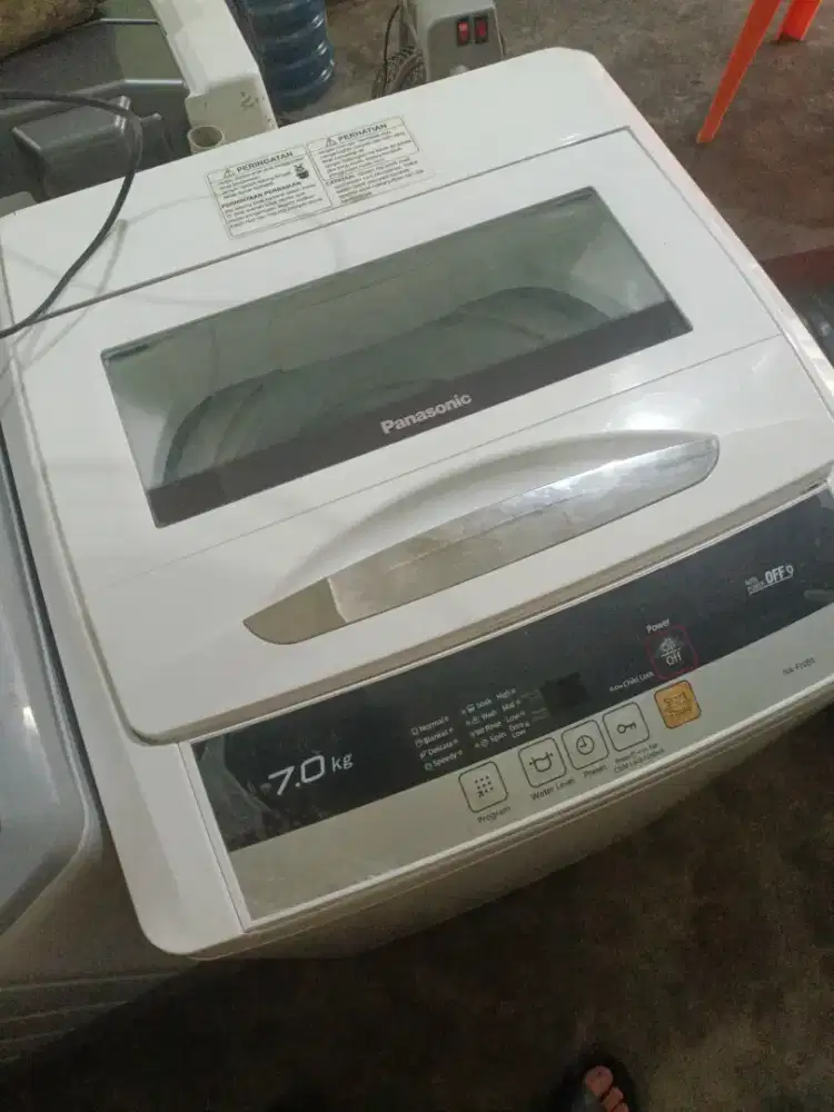Jual mesin cuci panasonic normal dan garansi satu bulan