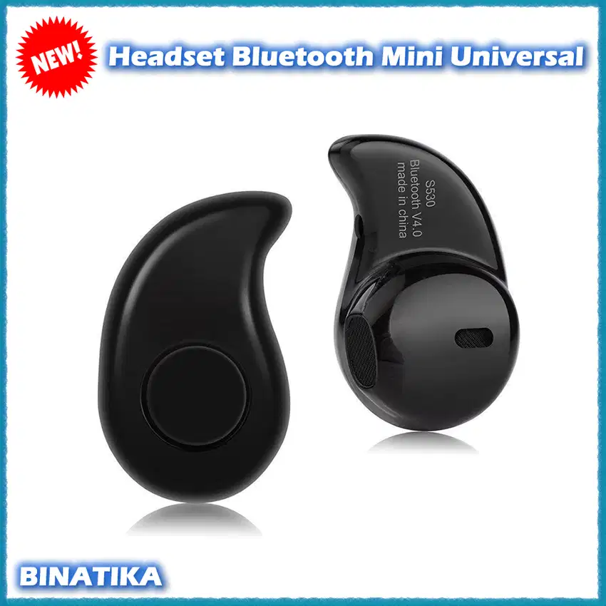 New Simple Headset Bluetooth Mini Single Universal Earphone Wireless