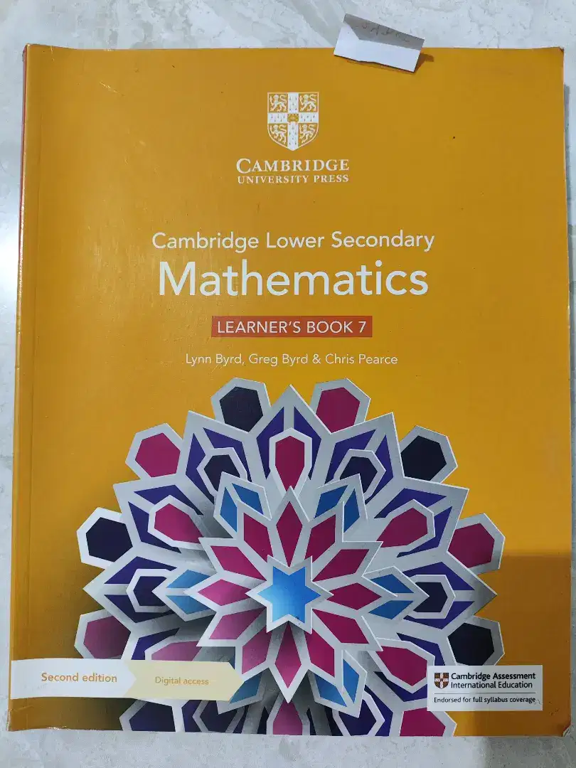 Jual murah buku second cambridge mathematics lower secondary