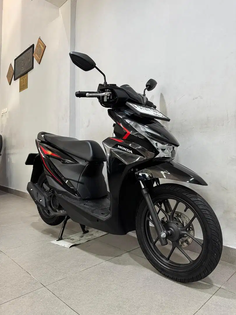 Beat New CBS 2024 Bln 10 Full Ori Mulus Low Km Plat Jakarta ABBA